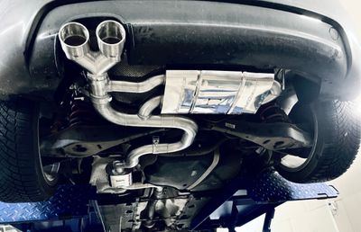 Golf 5 GTI Klappenabgasanlage 3 Zoll