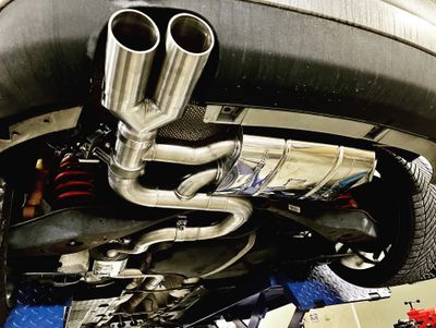 Audi A3 8P Klappenabgasanlage 3 Zoll