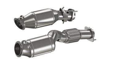90822060 HJS ECE Downpipe / Kat BMW M2 M3 M4 G80 G82 G83 G87 X3 / X4 M F97 S58 OPF