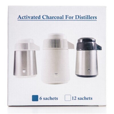 Megahome Charcoal Filter Sachets - 6 pack