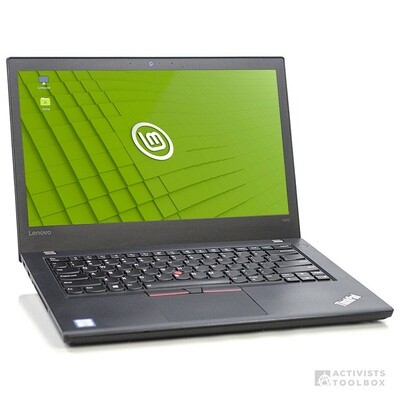 Laptop with Linux - Lenovo Thinkpad T470 14