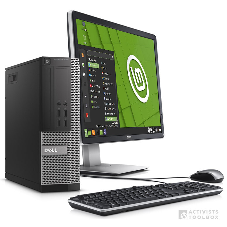 Dell Small Form Desktop PC With Linux Mint
