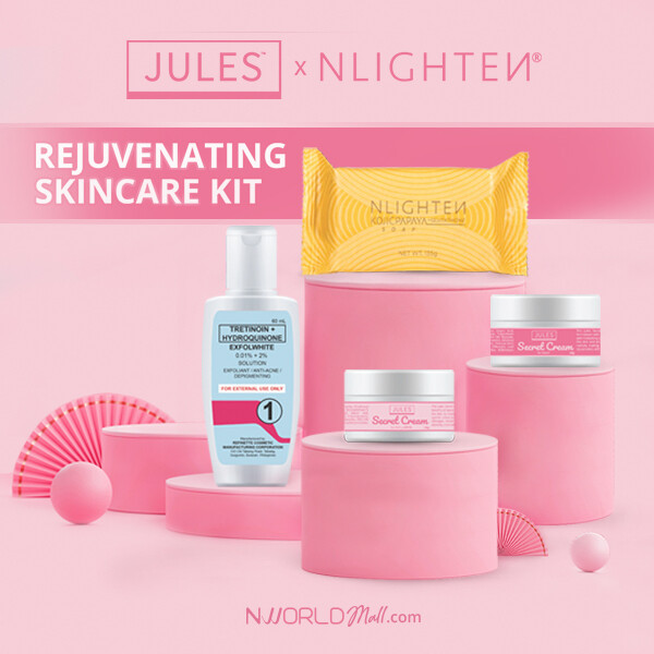 (SET) JULES X NLIGHTEN REJUVENATING SKINCARE KIT