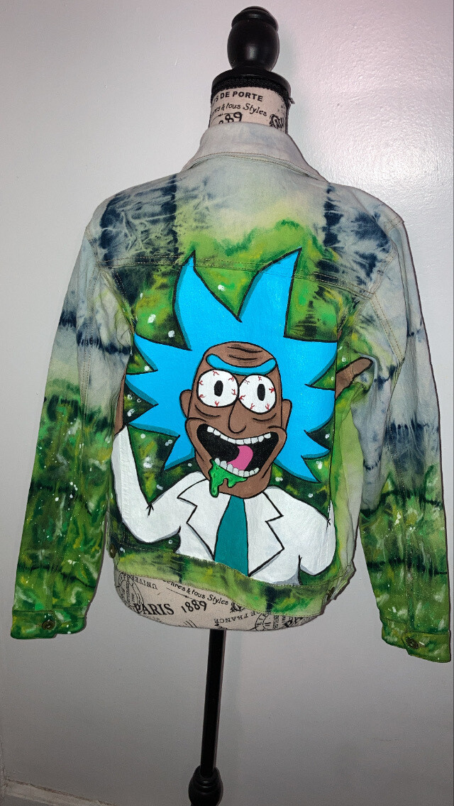 &#39;&#39;BL&#39;&#39; Customized Rick Jean jacket