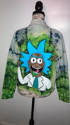&#39;&#39;BL&#39;&#39; Customized Rick Jean jacket