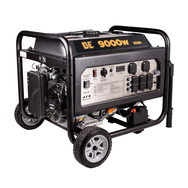 BE 9,000 Watt Electric Start Generator