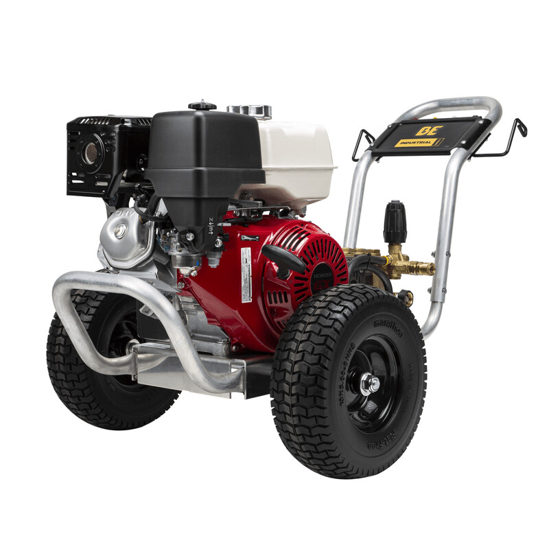 BE PRESSURE 4,000 PSI - 4.0 GPM Gas Pressure Washer with Honda GX390 Engine and General Triplex Pump