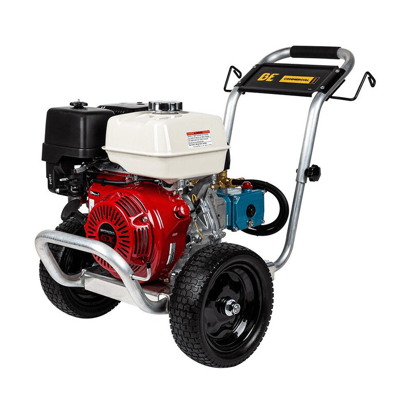 BE PRESSURE 4,000 PSI - 4.0 GPM Gas Pressure Washer with Honda GX390 Engine and CAT Triplex Pump