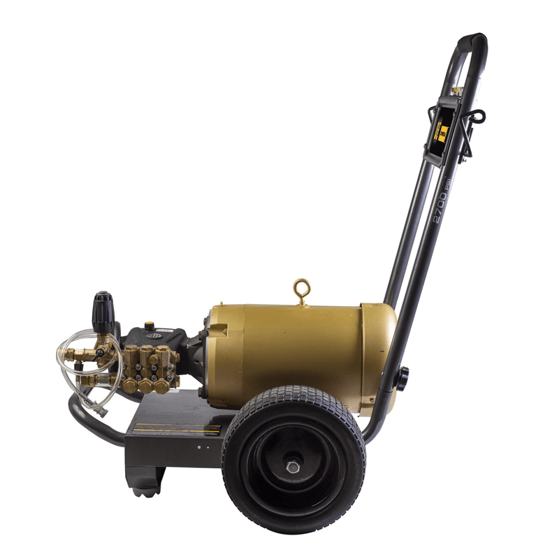 BE PRESSURE 2,700 PSI - 3.5 GPM Electric Pressure Washer with Baldor Motor and AR Triplex Pump