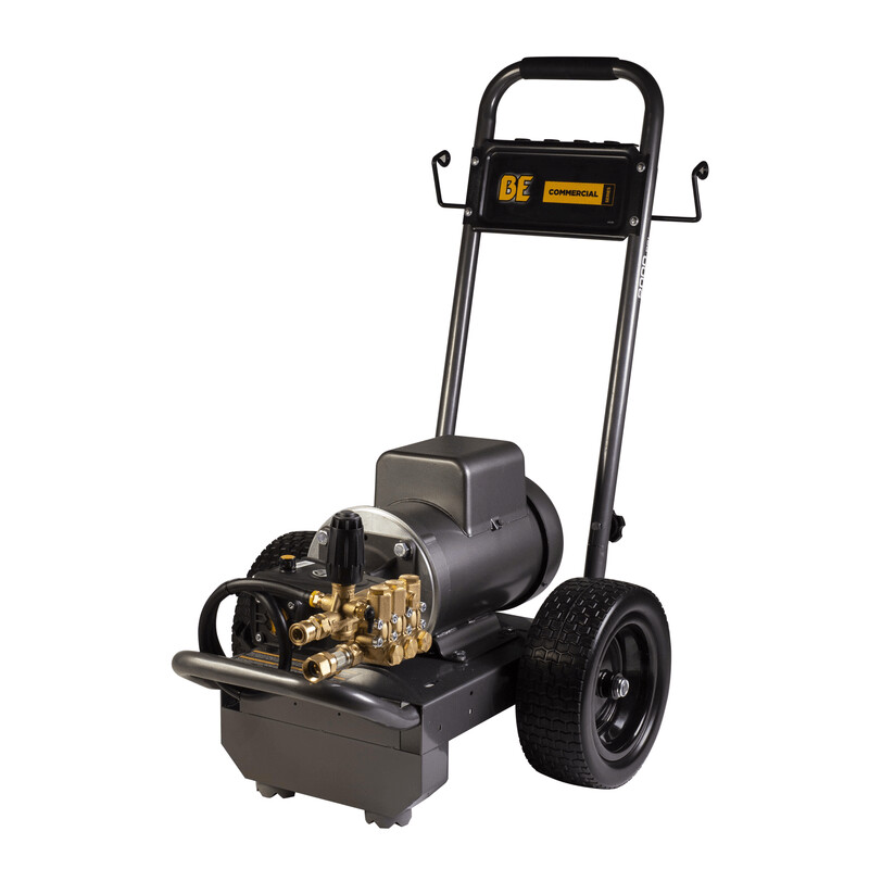 BE PRESSURE 2,700 PSI - 3.5 GPM Electric Pressure Washer with Baldor Motor and AR Triplex Pump