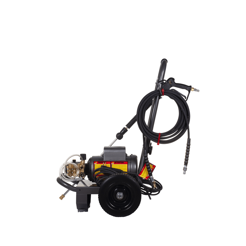 BE PRESSURE 1,500 PSI - 2.0 GPM Electric Pressure Washer with Baldor Motor and AR Triplex Pump