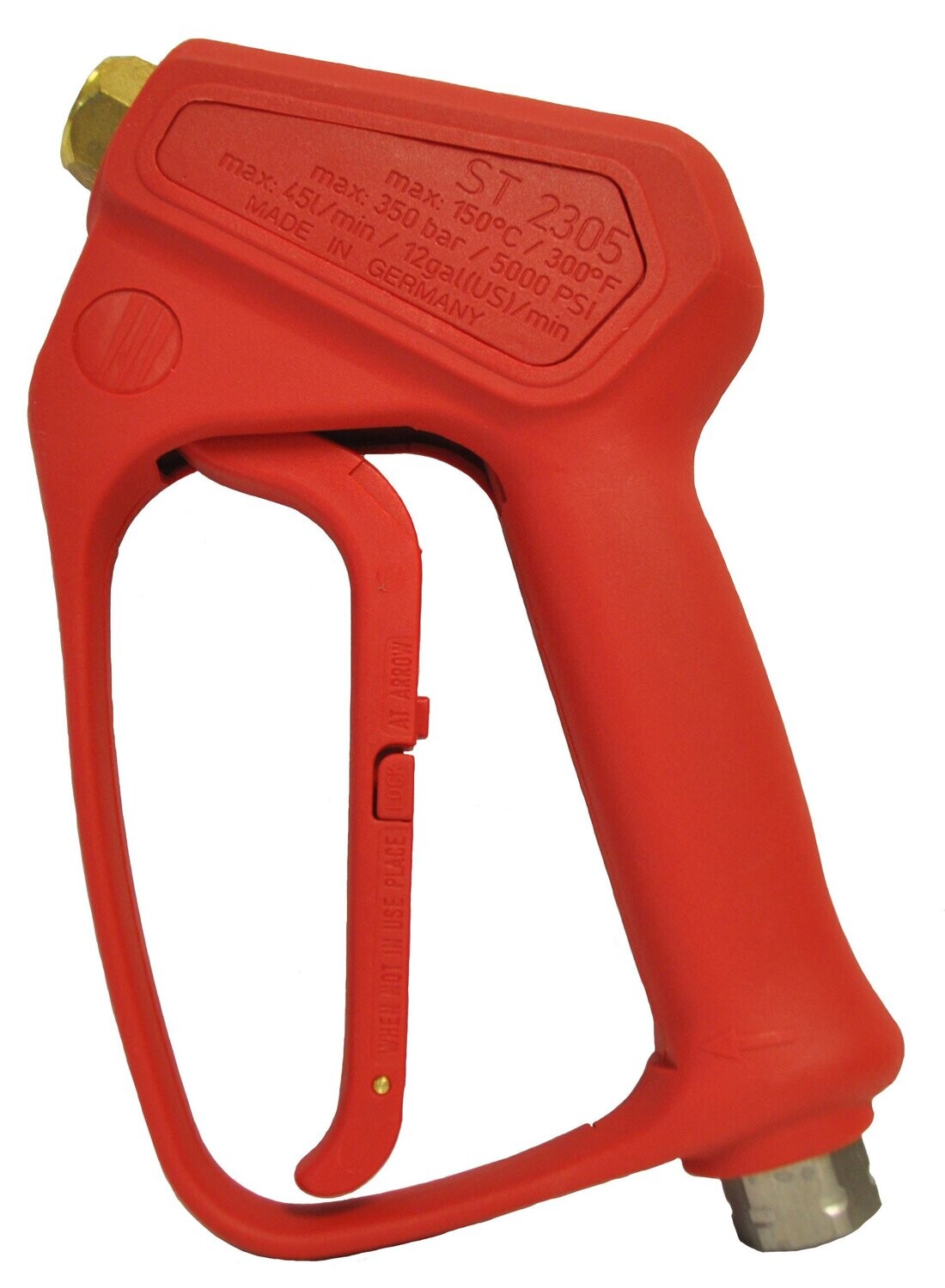 Easy to Pull Red ​Industrial Suttner Pressure Washer Trigger Spray Gun 5000 PSI 12 GPM model (ST-2305)