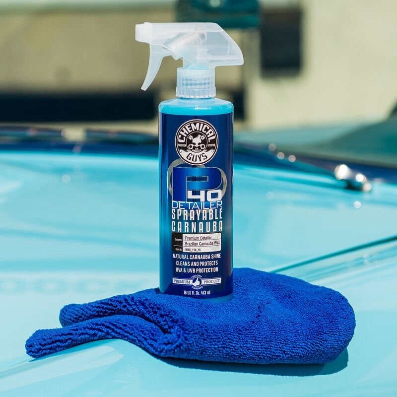 Chemical Guys P40 QUICK DETAIL SPRAY NATURAL CARNAUBA SHINE