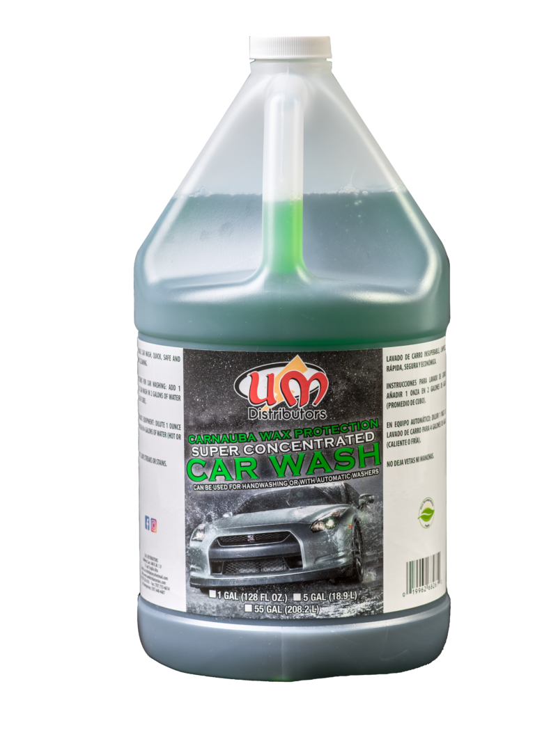 UM DISTRIBUTORS CAR WASH SUPER CONCENTRATED PH BALANCE 1-GALLON