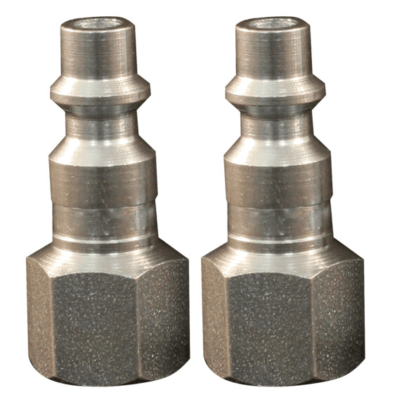 BE PRESSURE 2 Piece 1/4" FNPT Automotive 'T' Style Plug Kit