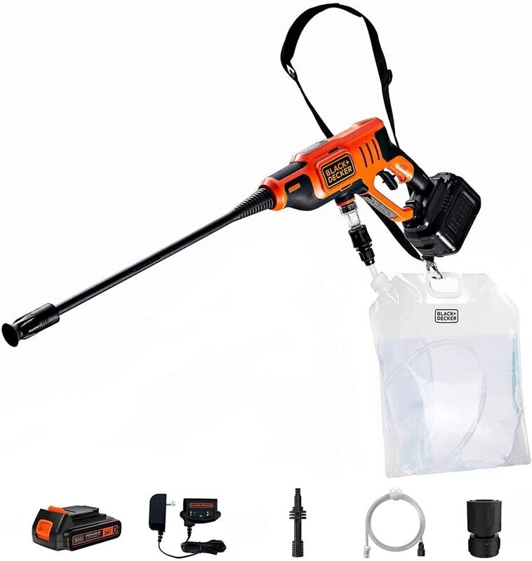 ​BLACK&DECKER Cordless Cleaner 24 Bar 20V