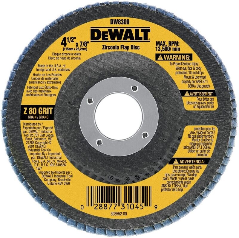 DEWALT METAL BLENDIND GRAIN DISK (Z80)