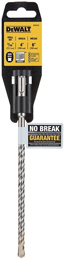 Dewalt (7/16" X 4" X 6" SDS PLUS) Drill Bit