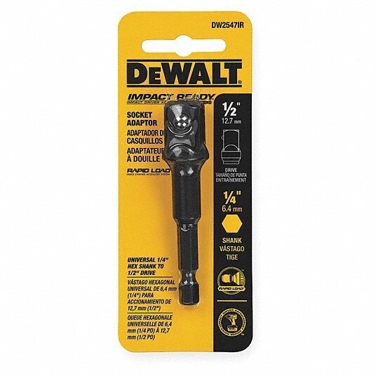 Dewalt (1/2" X 1/4) Socket Adaptor