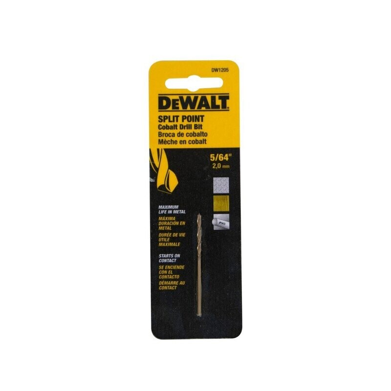 Dewalt 5/64" 4X Industrial Cobalt Drill Bit