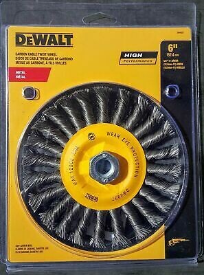 Dewalt 6" Carbon Rwist Wheel