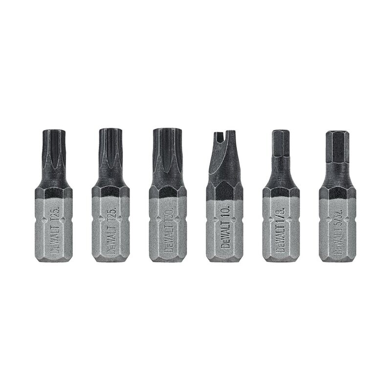 Dewalt 6pc Star Bit Set