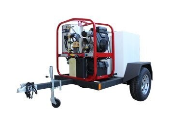 Dirt Laser Power Washer Trailers (Single axle trailer)