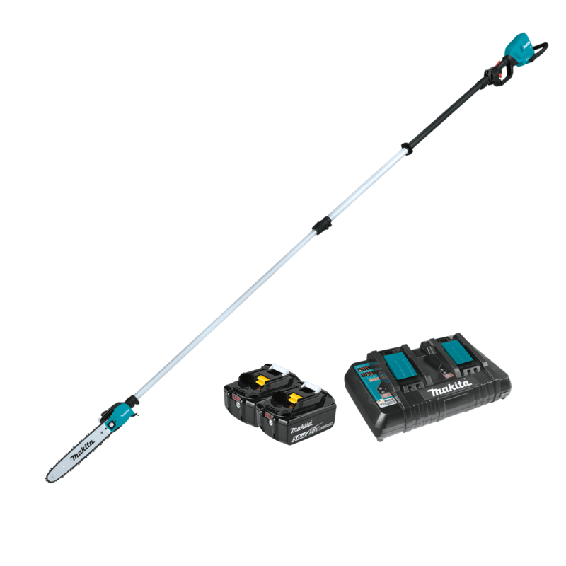 Makita 36V (18V X2) LXT® Brushless 10" Telescoping Pole Saw Kit, 13' Length (5.0Ah)
