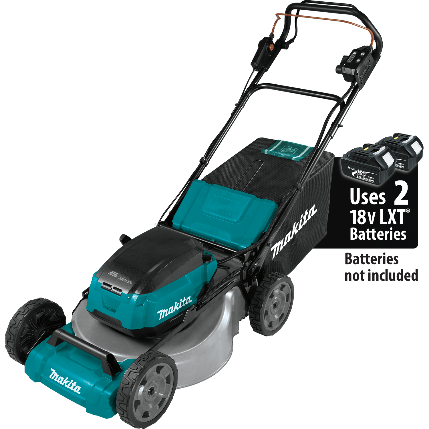 Makita 36V (18V X2) LXT® Brushless 21" Self‑Propelled Commercial Lawn Mower, Tool Only
