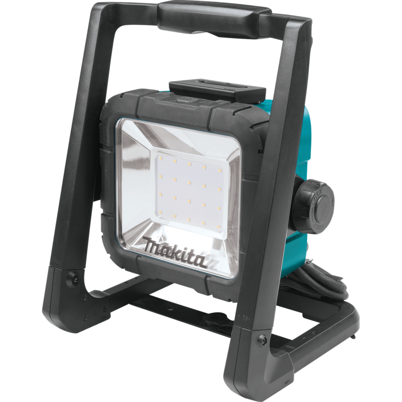 Makita 18V LXT® Lithium‑Ion Cordless/Corded 20 L.E.D. Work Light, Light Only
