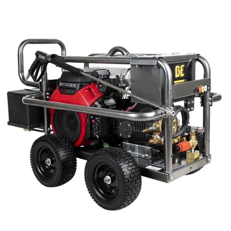 BE Professional 5000 PSI Belt-Drive (Gas Cold Water) Pressure Washer w/ Comet Pump & Honda GX690 Engine