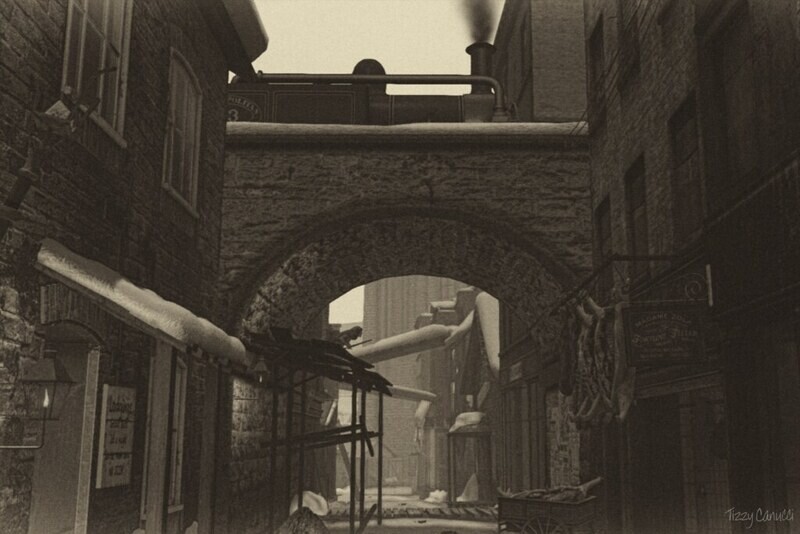 Through the Darkened Streets