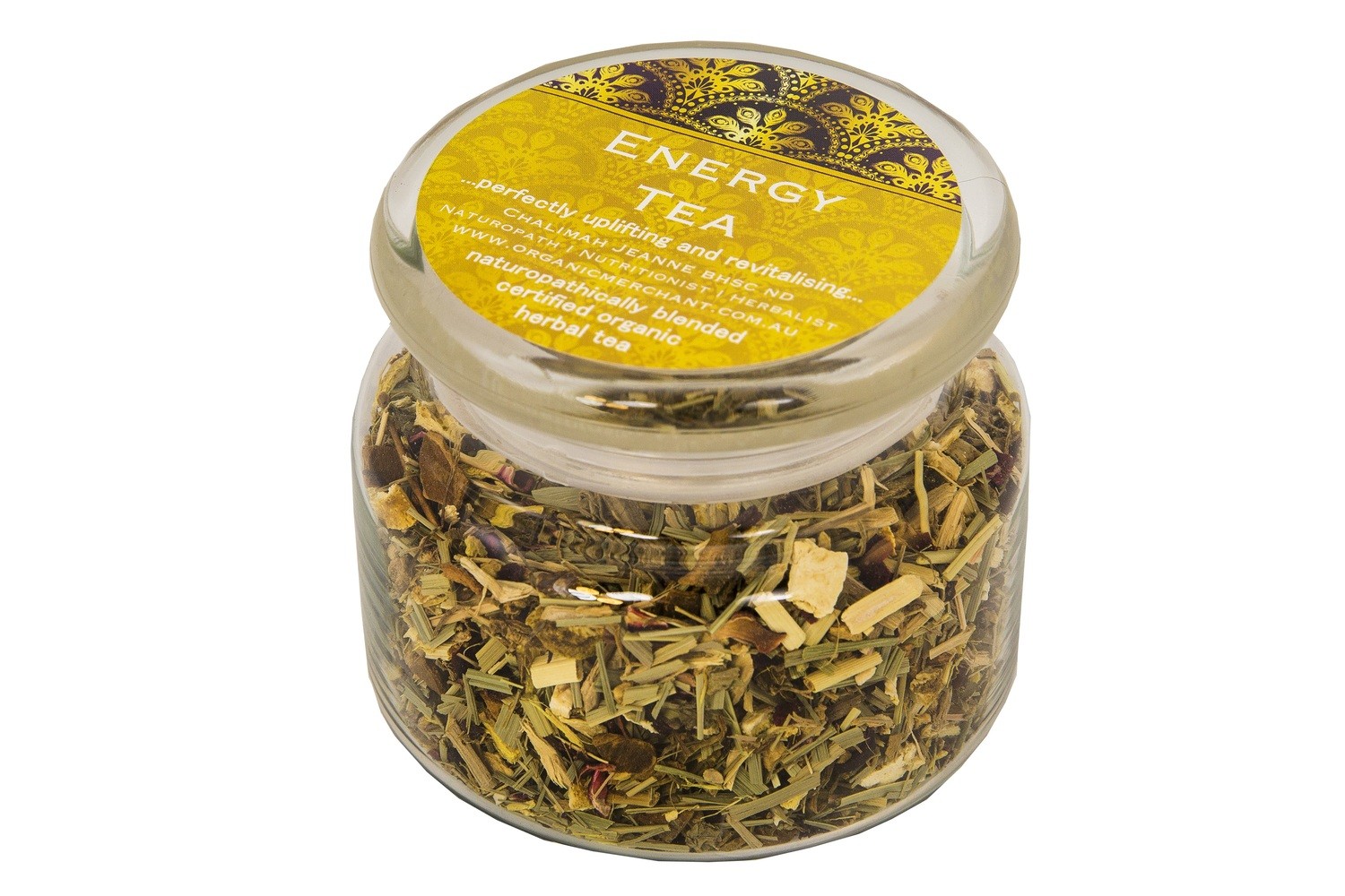 Energy Tea- Glass jar