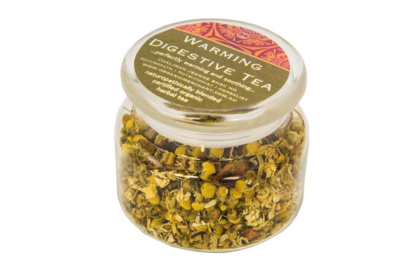 Warming Digestive Tea- Glass jar