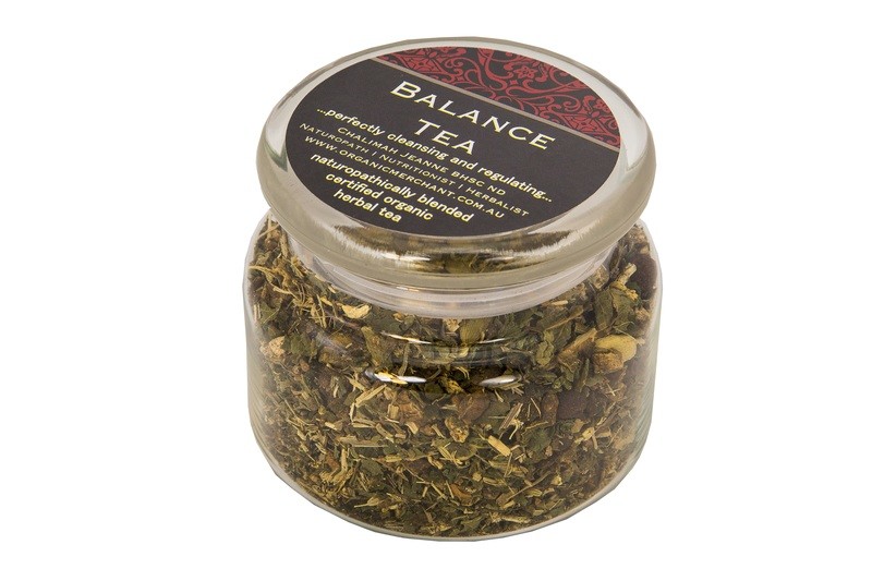Balance Tea- Glass jar