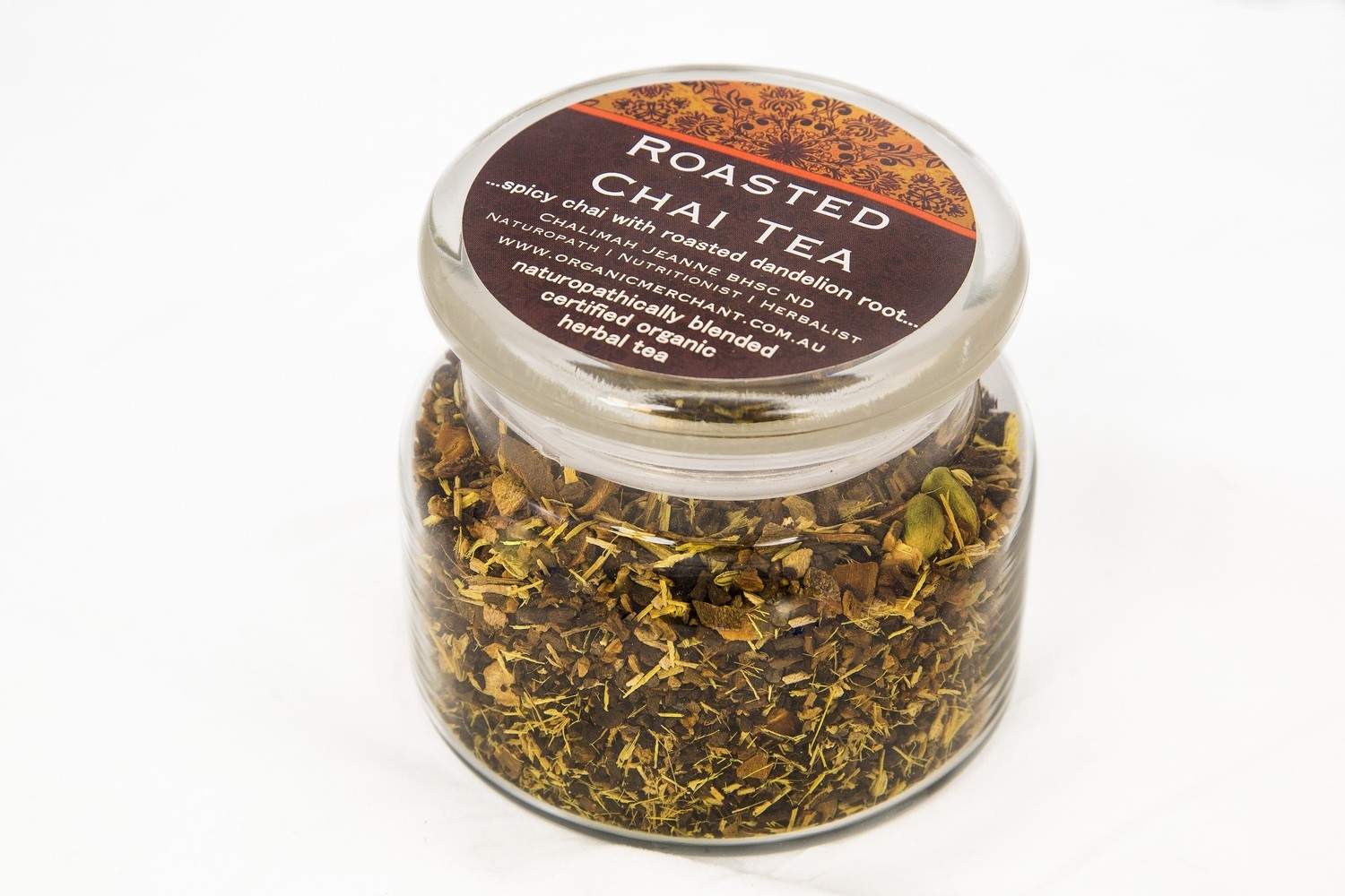 Spicy Chai with Roasted Dandelion Root- Glass Jar