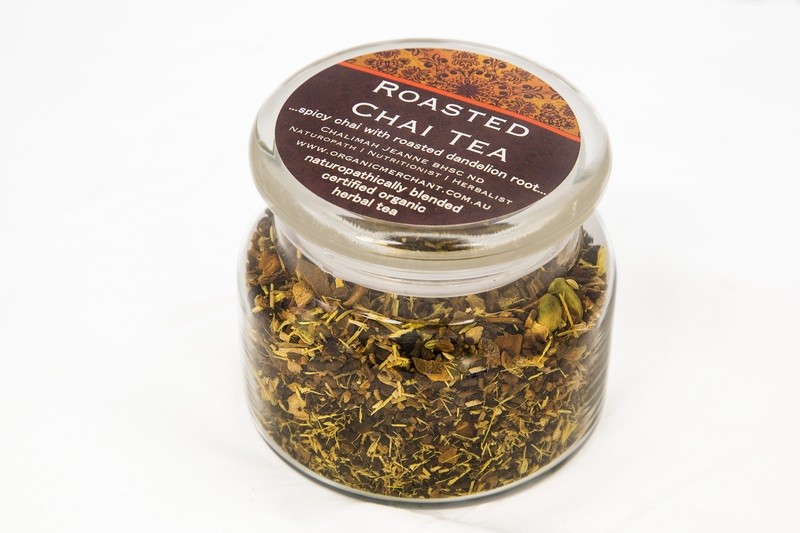 Spicy Chai with Roasted Dandelion Root- Glass Jar
