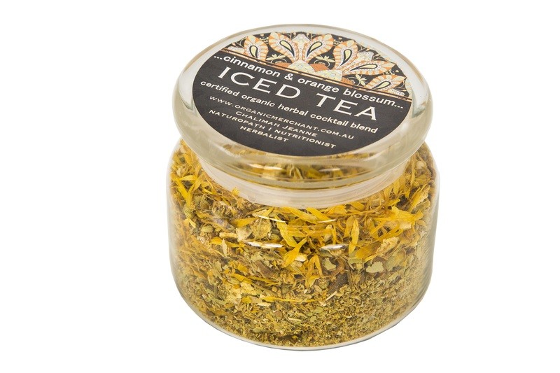 Iced Tea- Cinnamon &amp; Orange Blossom- Glass Jar
