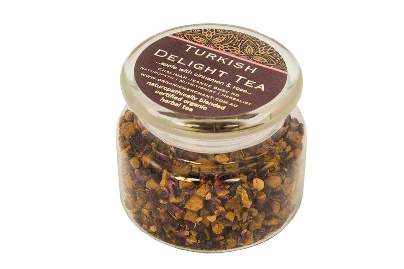 Turkish Delight Tea- Glass Jar