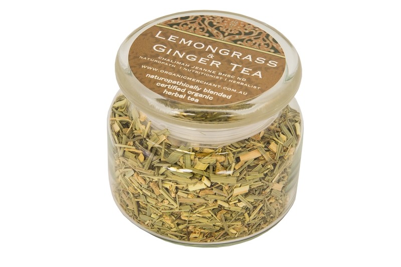 Lemongrass &amp; Ginger Tea- Glass Jar
