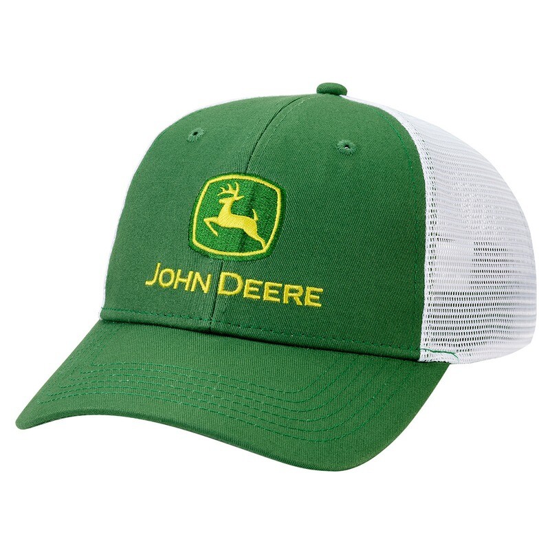 Green w/ White Mesh Hat