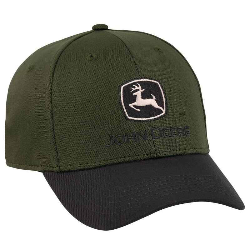 Black/Olive John Deere Hat