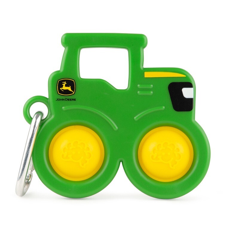 John Deere Simpl Dimpl Keychain