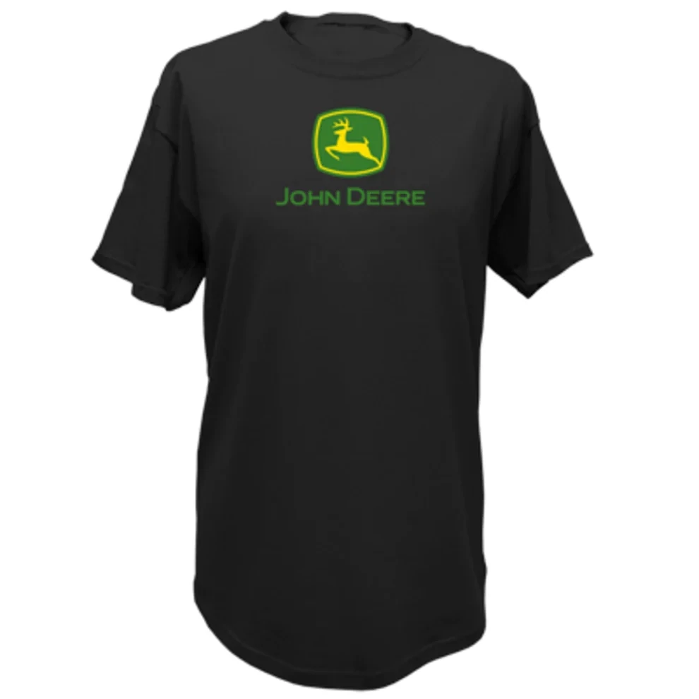 BLACK T WITH JOHN DEERE LOGO (XL)