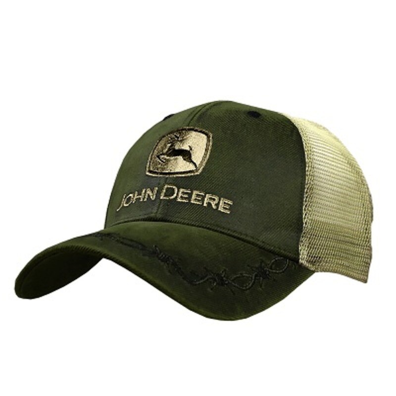 Olive Oilskin Hat