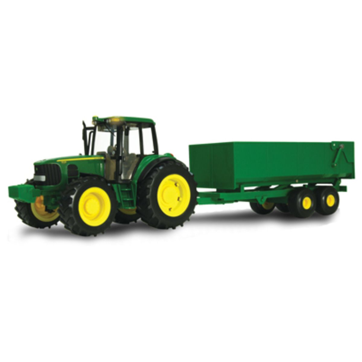 BIG FARM TRACTOR WITH WAGON (1/16 SCALE)