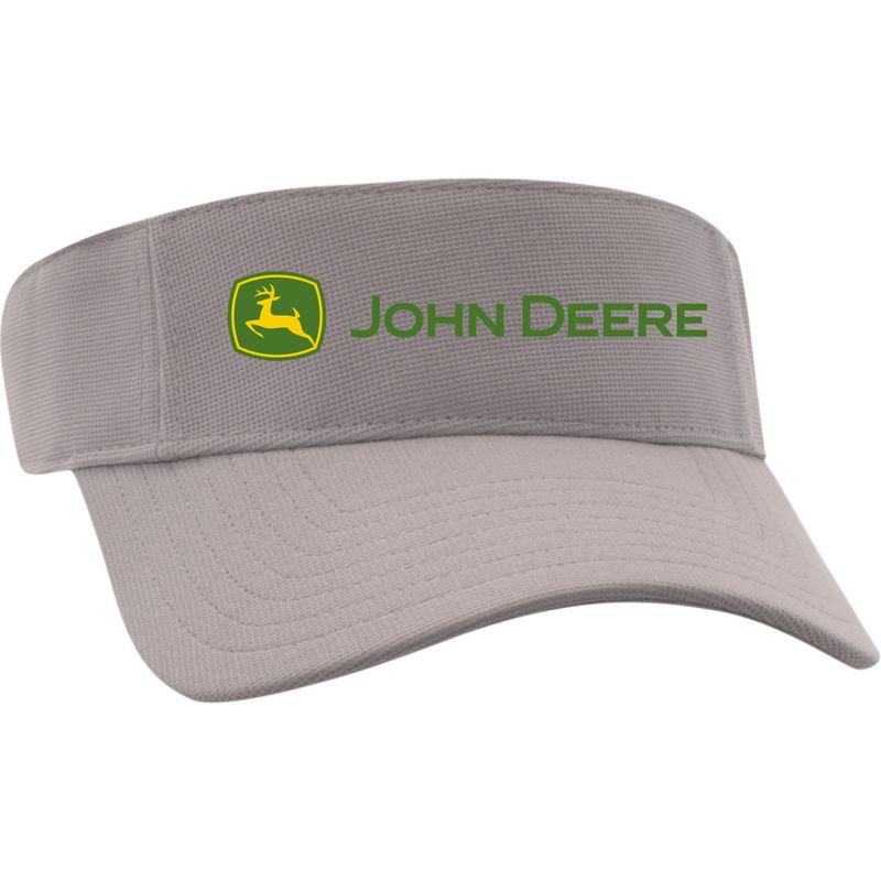 John Deere Gray Visor