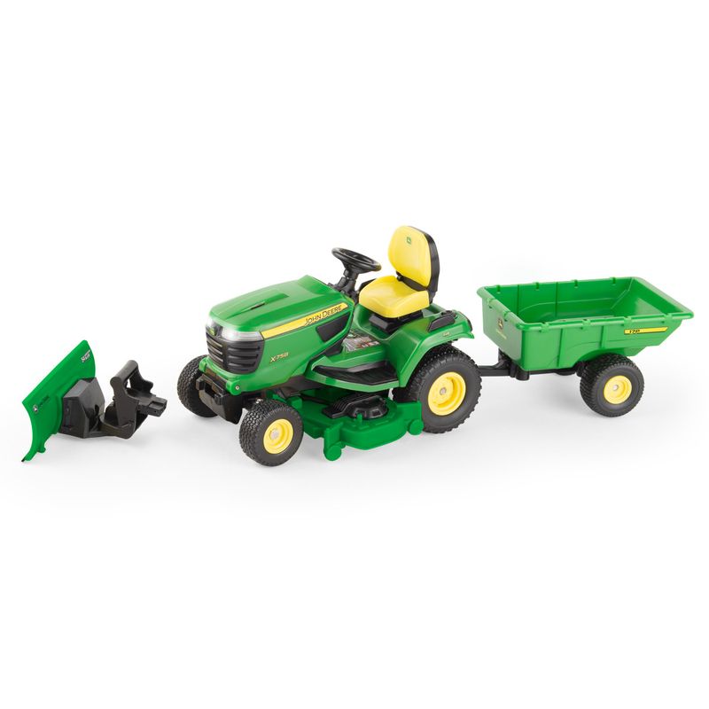 BIG FARM X758 LAWN TRACTOR AND ACCESSORIES