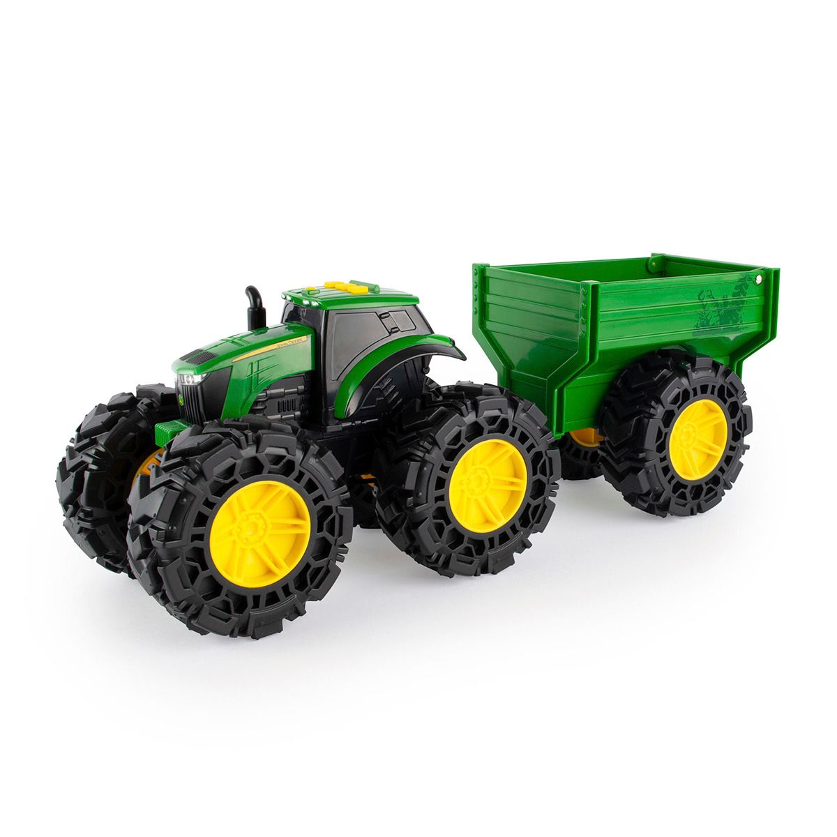 MONSTER TREADS TRUCK WITH WAGON