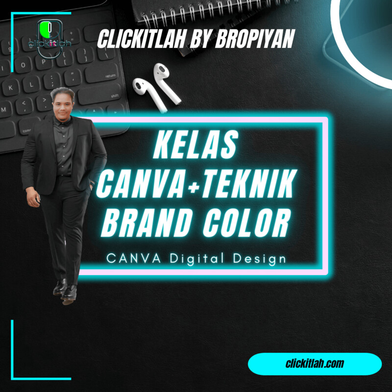 Bengkel CANVA + Teknik Brand Colour